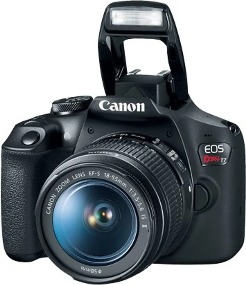 Canon EOS Rebel T7 Digital SLR Camera with EF-S 18-55mm F3.5-5.6 IS II