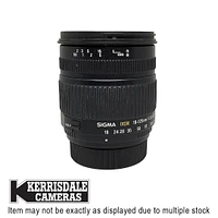Sigma-Used 18-125mm F3.5-5.6 DC - Nikon DX Mount – Used # - 587.19610600X
