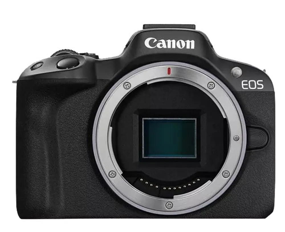 Canon EOS R50 Mirrorless Camera with RF-S 18-45mm f4.5-6.3 IS STM Lens - Black