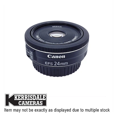 Canon-Used 24mm f2.8 STM Lens - Canon EFS Mount – Used # 587.156A24STM