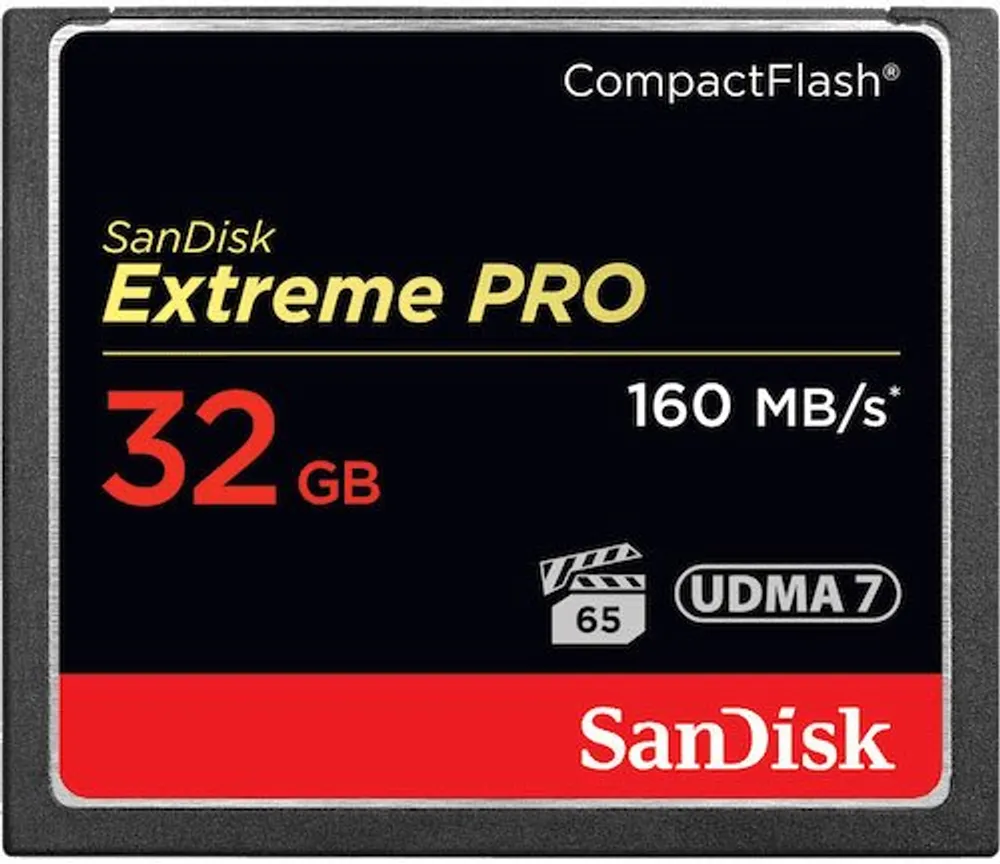 Sandisk Extreme PRO Compact Flash 160MBs 1067x