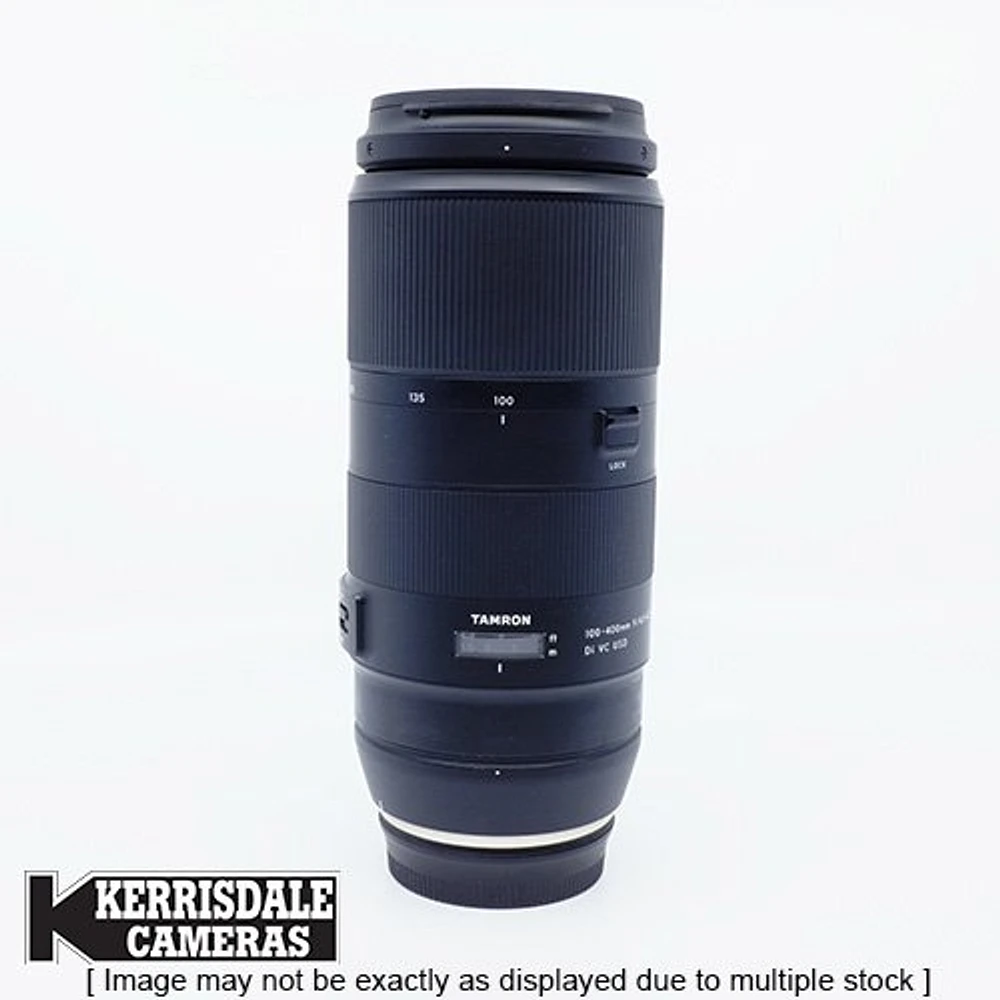 Tamron-Used 100-400mm f4.5-6.3 VC USD - Canon EF Mount – Used # 587.156A100400T