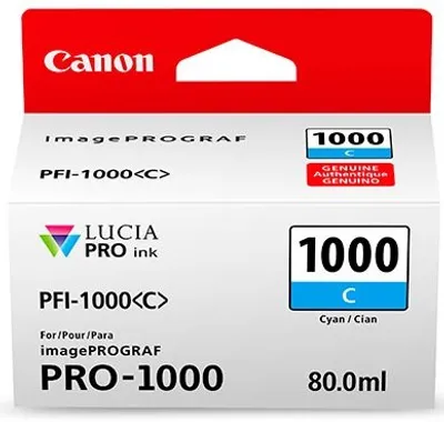 Canon PFI-1000 Cyan Ink Tank