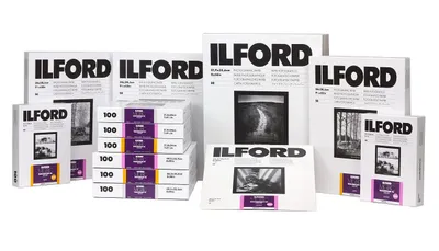 Ilford Multigrade V RC Deluxe Glossy 8 x 10 - 25 sheets + 2 HP5