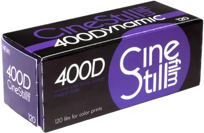 Cinestill 400 Dynamic Versatile Color Negative Film - 120