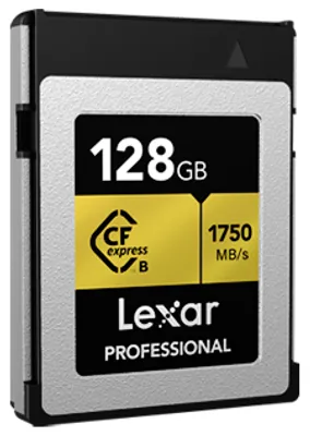Lexar 128GB Professional CFexpress Type-B Card