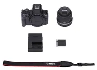 Canon EOS R50 Mirrorless Camera with RF-S 18-45mm f4.5-6.3 IS STM Lens - Black