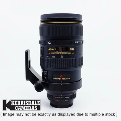 Nikon-Used 80-400mm f4.5-5.6 AFD VR - Nikon FX Lens – Used # 587.25A80400