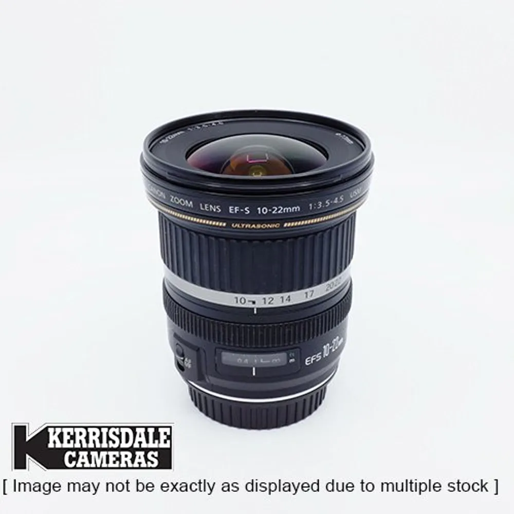 Canon-Used 10-22mm F3.5-4.5 USM - Canon EFS Mount – Used # 587.156A1022