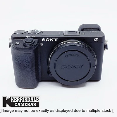 Sony-Used A6300 Body - Fair Condition: Body Wear - SC: 22,000 - 24.3MP LCD 4K WIFI NFC - Used # 587.19811601X