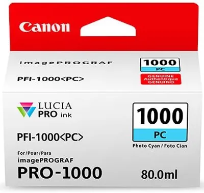 Canon PFI-1000 Photo Cyan Ink Tank