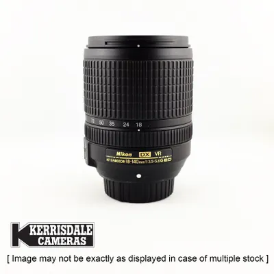 Nikon-Used 18-140mm f3.5-5.6 AFS G VR Lens – Nikon DX Format – Used # 587.25A18140