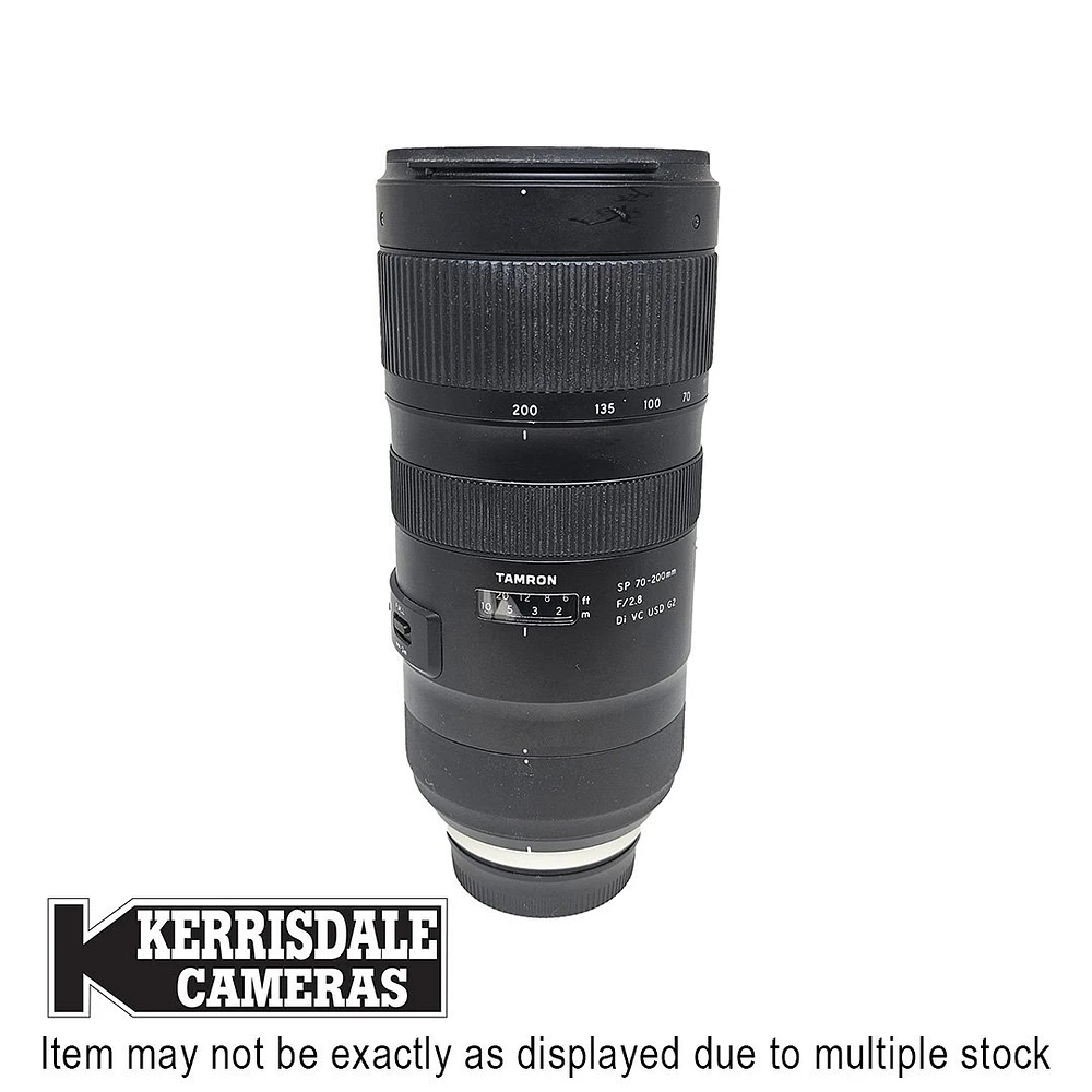 Tamron-Used 70-200mm F2.8 G2 VC Di USD (A025) - Fair Condition: Minor Dust/ Wear - Nikon FX Mount – Used # 587.19630500X