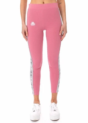 Kappa 222 Banda Baldhill Leggings (Pink/Grey) 34154ZW