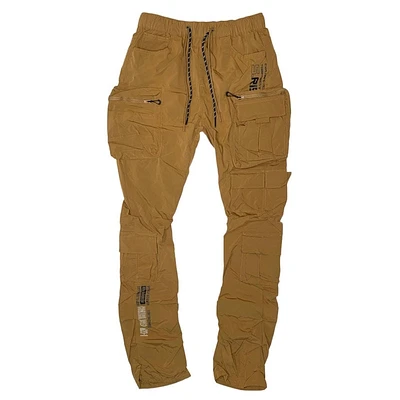 Smoke Rise Cargo Stacked Windbreaker Utility Pants (Timber) WP23586