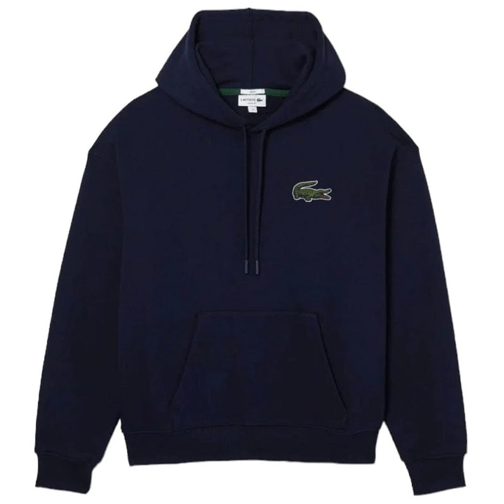 Lacoste Loose Fit Hooded Sweatshirt (Navy) SH6404-51