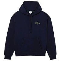 Lacoste Loose Fit Hooded Sweatshirt (Navy) SH6404-51