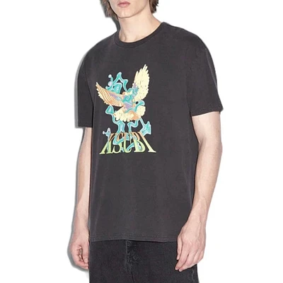 Ksubi Flight Biggie SS Tee (Faded Black) MPS24TE011