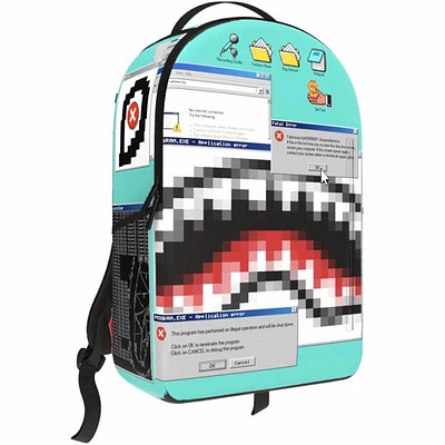 Sprayground Computer Virus Shark Backpack