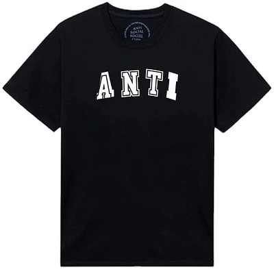 Anti Social Club ASSC X 2 Tone College Tee (Black)