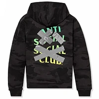 Anti Social Club Cancelled Again Hoodie (Black Camo)