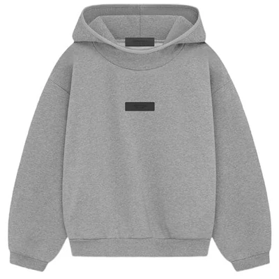 Kids Fear Of God Essentials Hoodie (Dark Heather Oatmeal) 785SP242043K