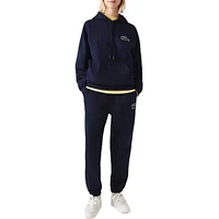 Lacoste Loose Fit Hooded Sweatshirt (Navy) SH6404-51