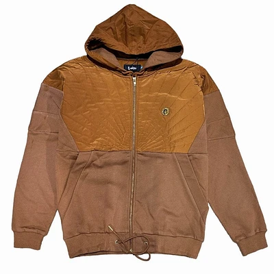 Cookies Prohibition Zip Hoodie  (Camel) - 1554H5319