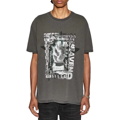 Ksubi Idols SS Tee (Faded Black) MFA24TE014