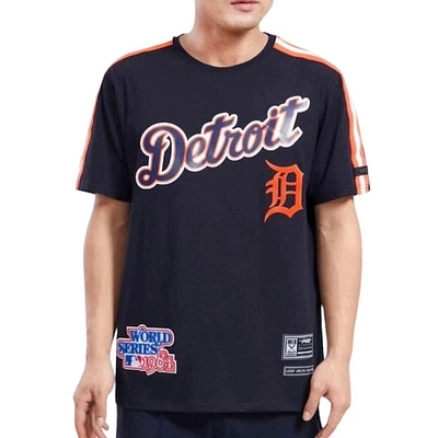 Pro Standard Detroit Tigers Team Taping Shirt (Midnight Navy) LDT133616