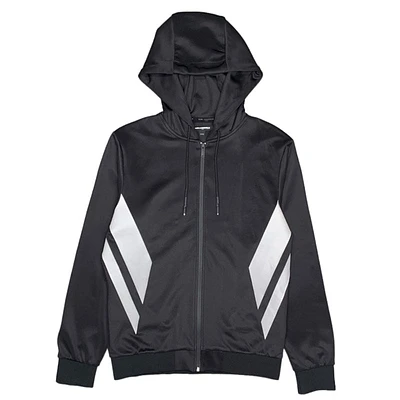 Karl Lagerfeld Zip-Up Jacket (Black) - LM9J4808