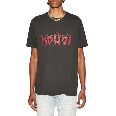 Ksubi Sabbath Kash SS Tee (Faded Black) MFA24TE002