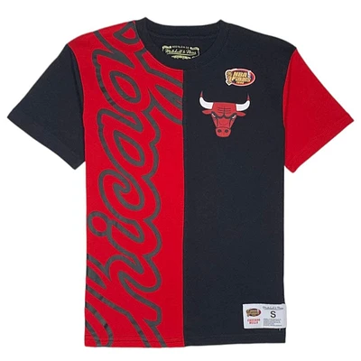 Kids Mitchell & Ness Chicago Bulls SS Fashion Tee (Black/Red) 9N2B7NAJL-BUL