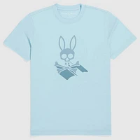 Psycho Bunny Dayton Graphic Tee (Seafoam) B6U232Y1PC