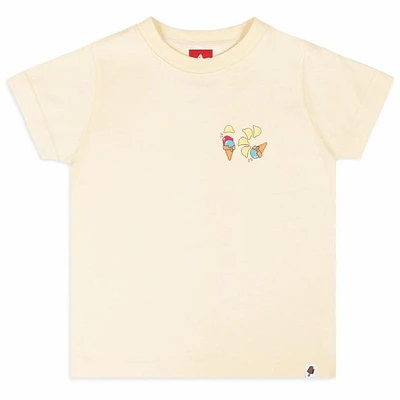 Kids Ice Cream Scoops SS Tee (Whisper White) 433-3200