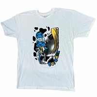 Outrank Ice Cream T Shirt (White)