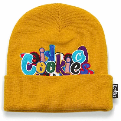 Cookies Infamous Knit Beanie (Gold) 1560X6035