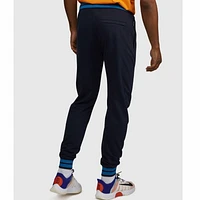 Psycho Bunny Warwick Colorblock Logo Pants (Navy) B6P112Q1FT