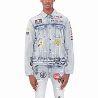 Cult Of Individuality Type IV Denim Jacket (Graffiti) 621A2-TS13B