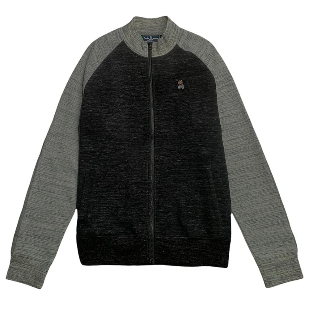 Boys Psycho Bunny Bedford Track Jacket (Heather Granite) - B6S931