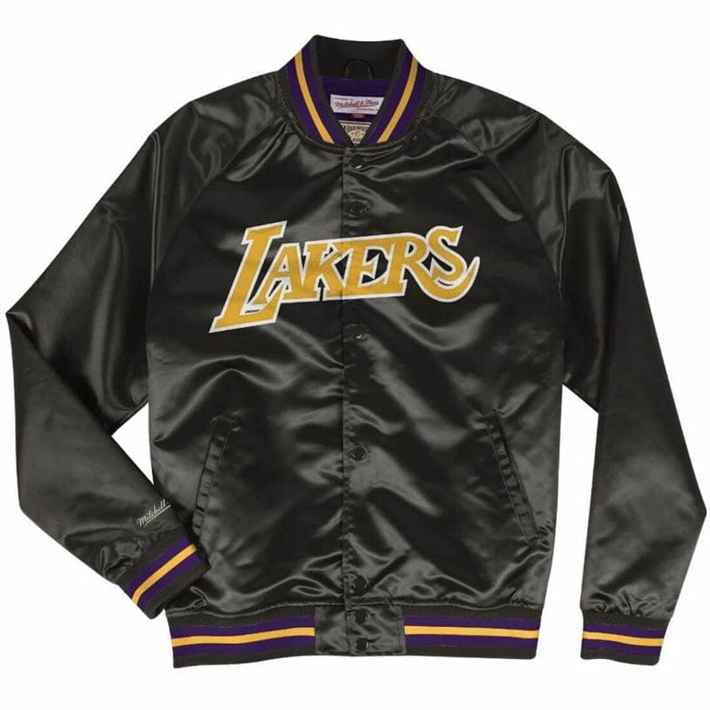 Mitchell & Ness Nba Los Angeles Lakers Lightweight Satin Jacket