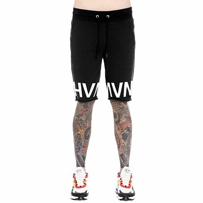 Hvman French Terry Sweatshorts (Black) 38B0-FS01A