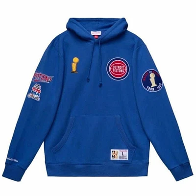 Mitchell & Ness Nba Detroit Pistons Champ City Hoodie (Royal)