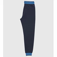 Psycho Bunny Warwick Colorblock Logo Pants (Navy) B6P112Q1FT