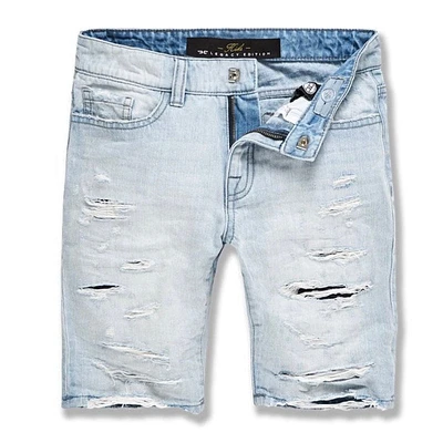 Kids Jordan Craig Belmar Denim Shorts (Ice Blue) J3164SK