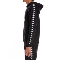 Kappa 222 Banda Hurtado 2 Hoodie (Black/White)