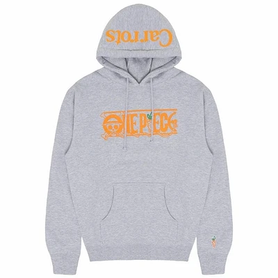 Carrots X One Piece Icon Logo Hoodie (Athletic Heather)