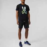 Psycho Bunny Hindes Graphic Tee (Black) B6U409T1PC