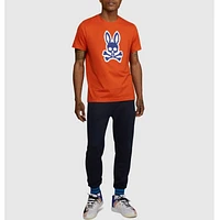 Psycho Bunny Warwick Colorblock Logo Pants (Navy) B6P112Q1FT