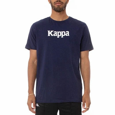 Kappa Authentic Runis T Shirt (Navy) 311BHUW